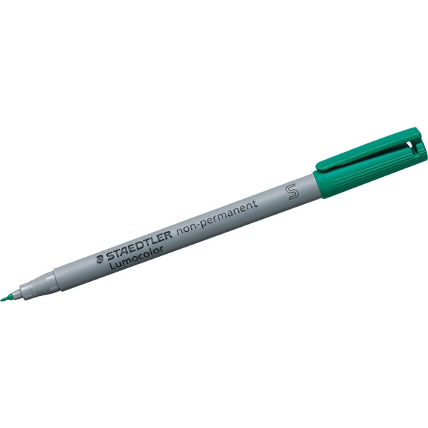 Staedtler Non-Permanent-Marker Lumocolor – superfein 0,4 mm – grün – nachfüllbar