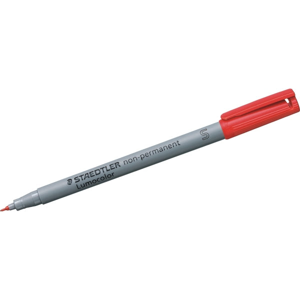 Staedtler Non-Permanent-Marker Lumocolor – superfein 0,4 mm – rot – nachfüllbar