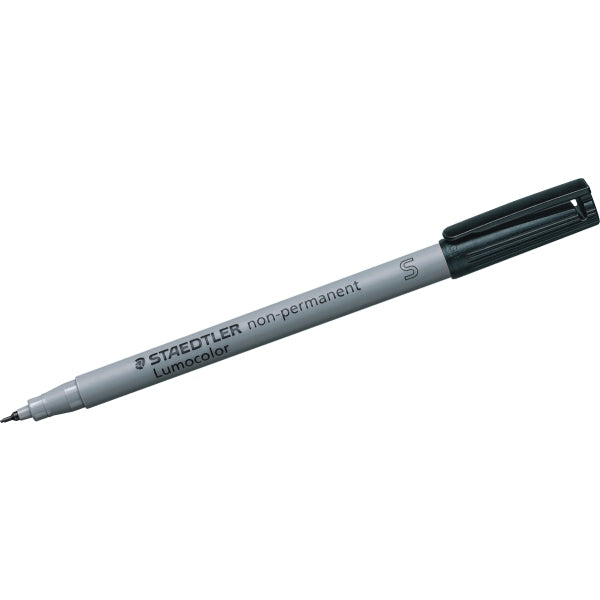 Staedtler Non-Permanent-Marker Lumocolor – superfein 0,4 mm – schwarz – nachfüllbar