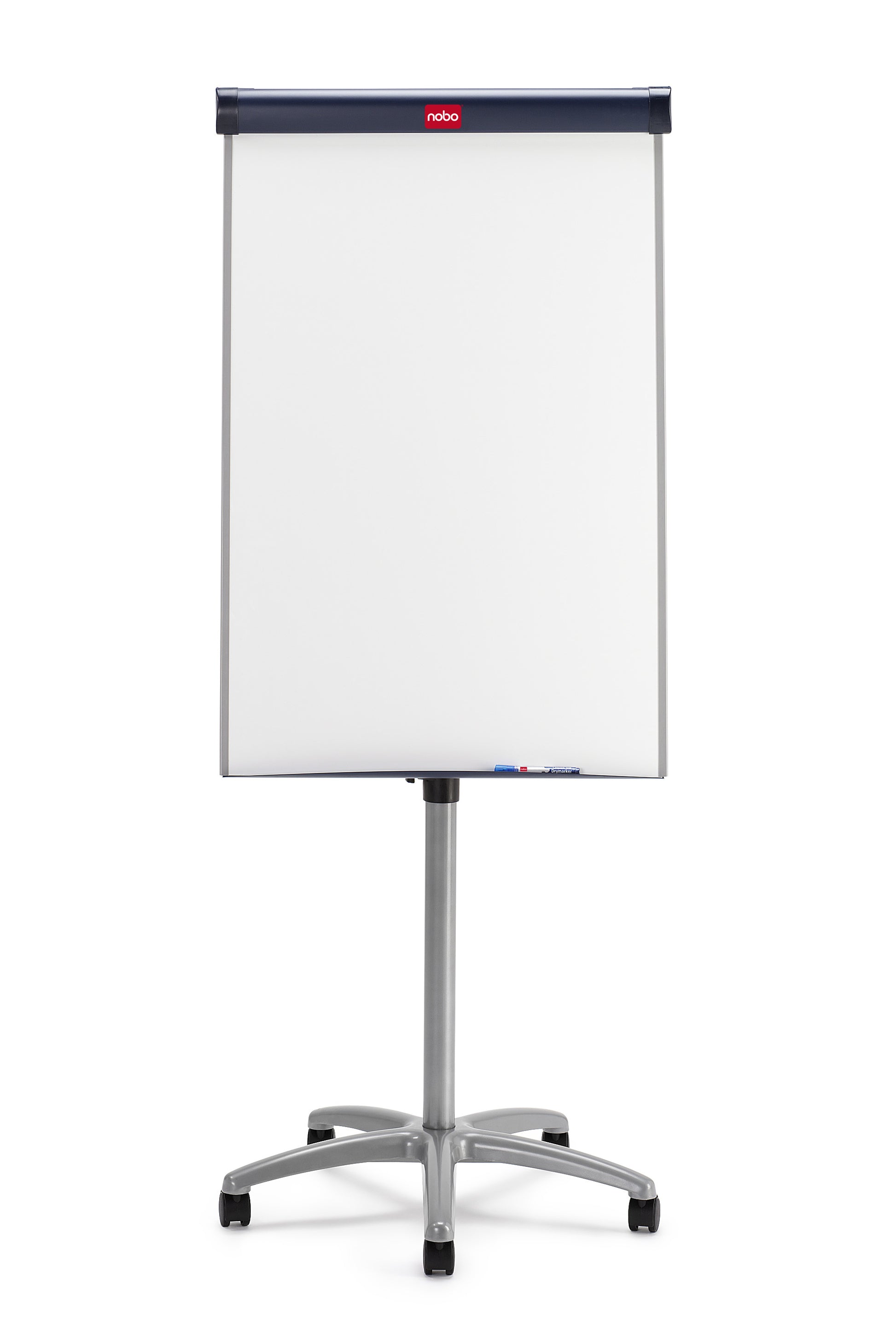 Nobo Flipchart Impression Pro Stahl mobil – 67 × 105 cm, weiss, Metall