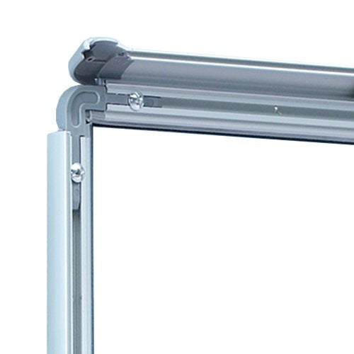 Nobo Plakatrahmen Premium Plus – 650 × 900 mm, silber, Metall