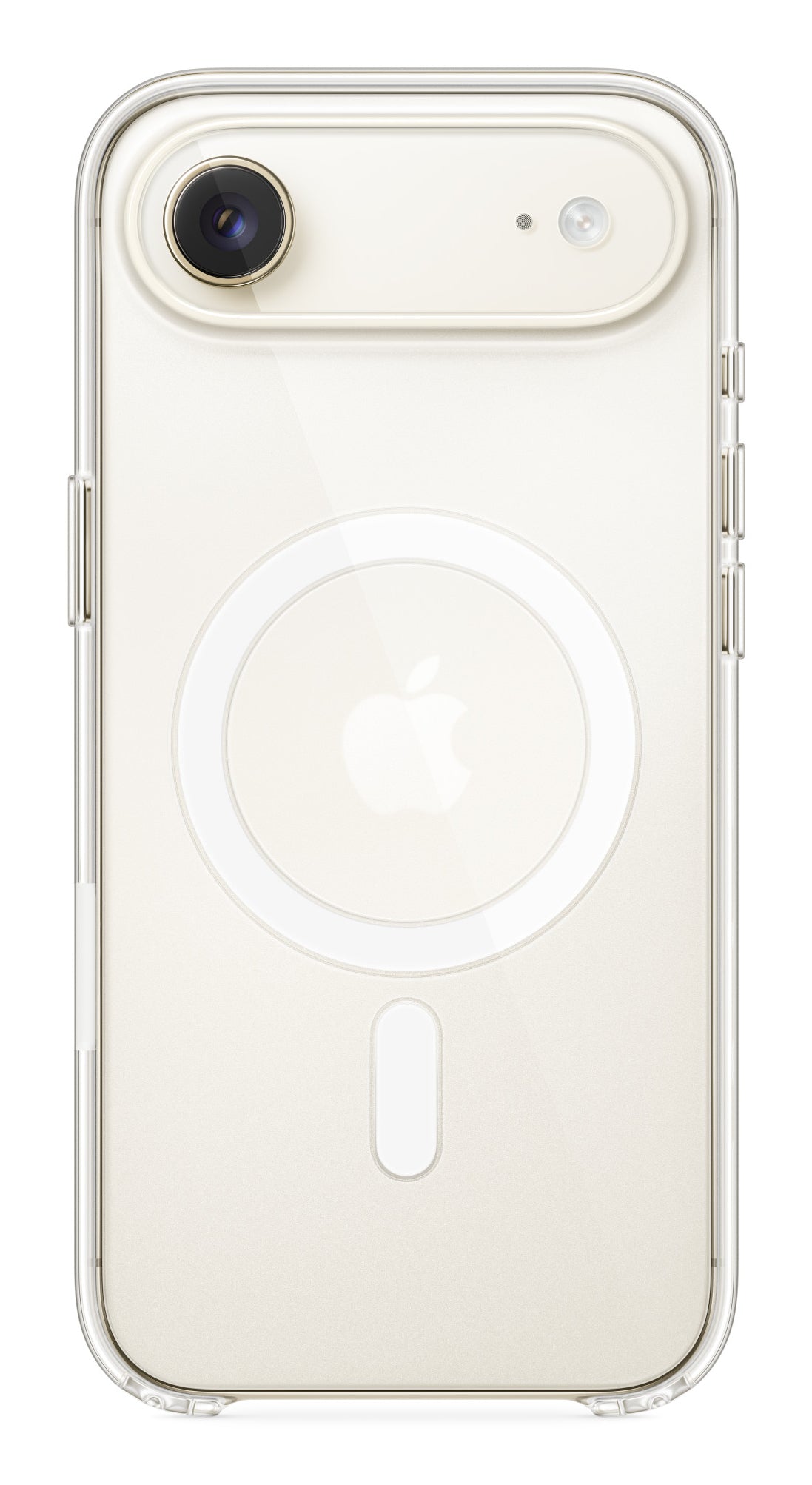 Apple Backcover – für Apple iPhone Air – transparent – PC – MagSafe-kompatibel, mit Kartenfach