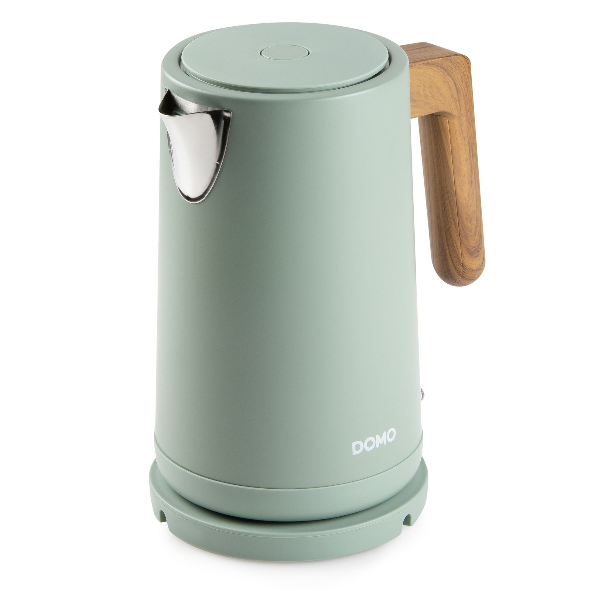 Domo Wasserkocher – 1,7 l, Kunststoff, Salbei, DO9282WK