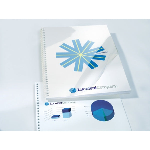 GBC Einbandfolien – für A4 – transparent, Kunststoff – 100 Stk.