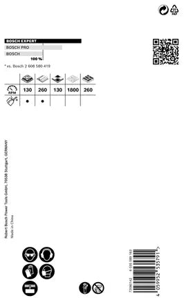 Bosch Lochsäge, EXPERT Tough Material, 35 mm, blau