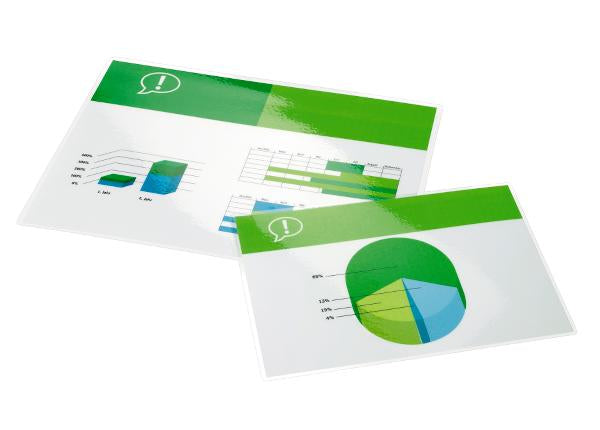 GBC Laminierfolien A2, glänzend – 2×125 µm, 100 Stk.