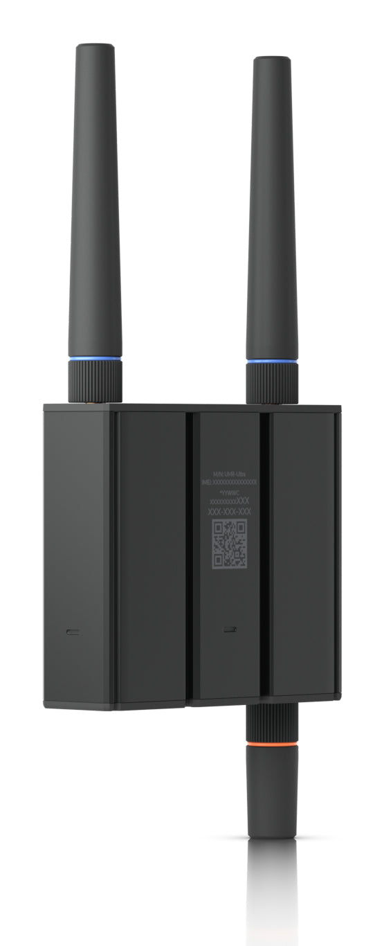 Ubiquiti UMR-Ultra – LTE Router, Wi-Fi 4, 2,4 GHz, 150 Mbit/s, 2× Fast Ethernet, Nano-SIM, Schwarz
