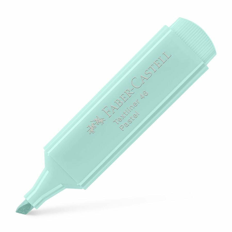 Faber-Castell TL 46 Pastell Textmarker – Hellblau, Keilspitze 1–5 mm