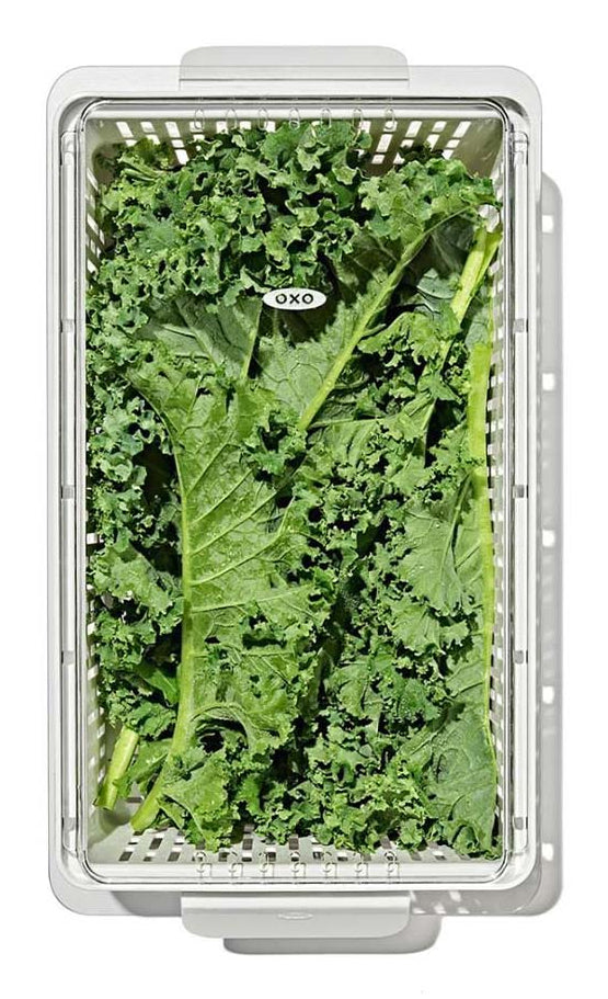 OXO Vorratsdose 4 l, 35,1 × 18,9 × 11,8 cm, Kunststoff, Transparent