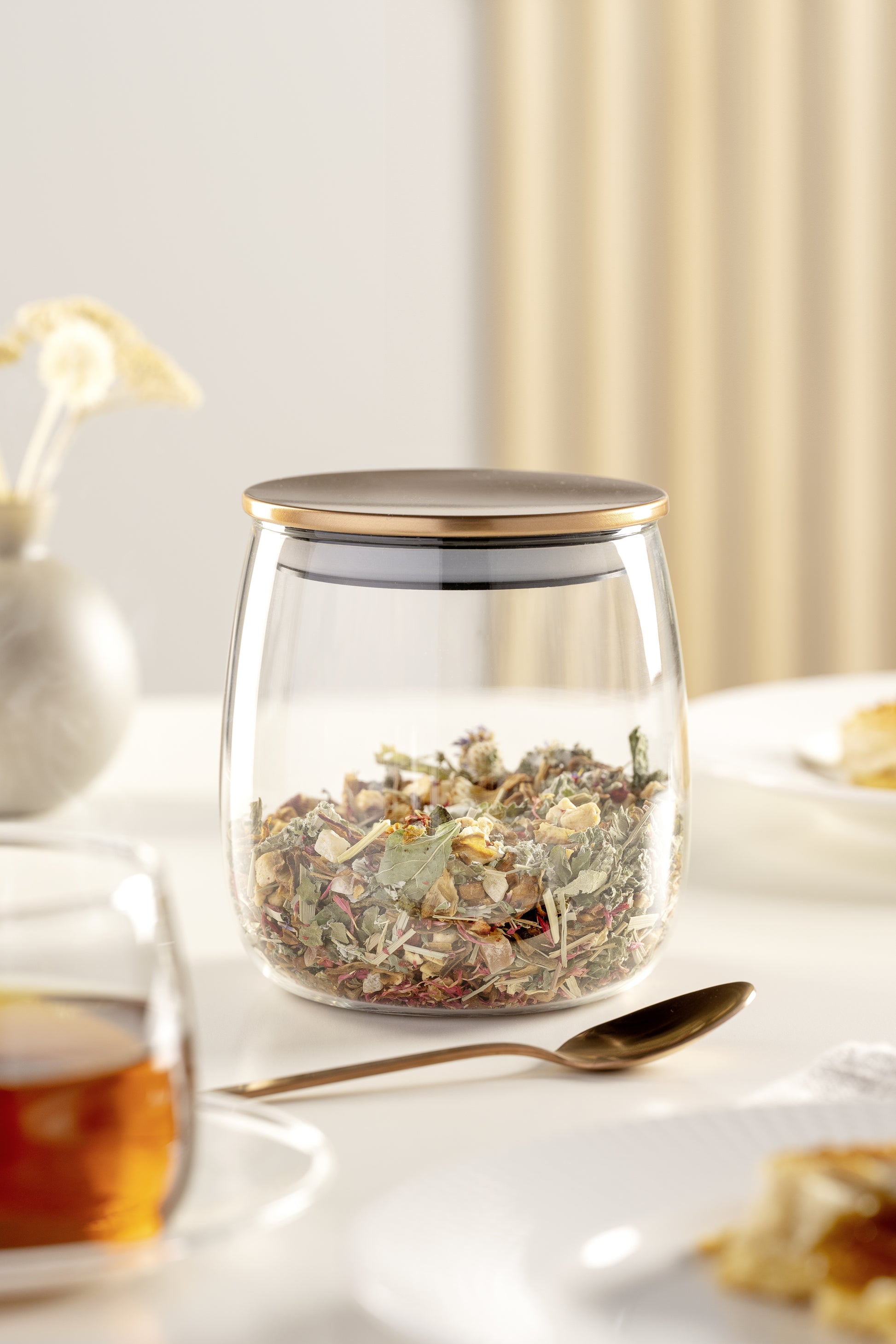 LEONARDO Vorratsdose 800 ml, Ø 10 × 14 cm, Glas, Transparent
