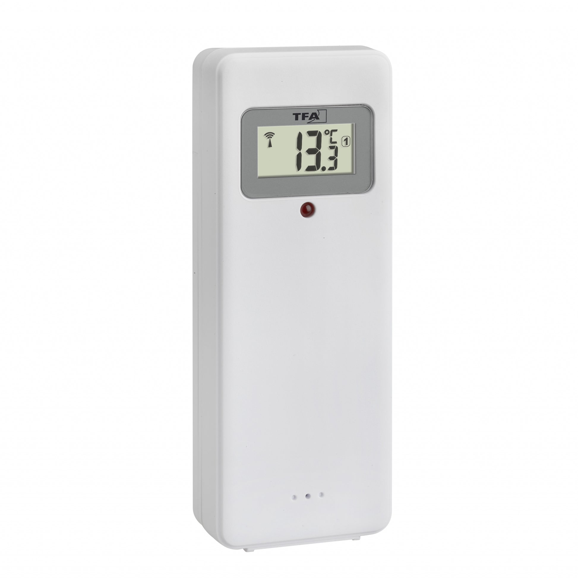 TFA-Dostmann ZENO Temperatur-/Feuchtesensor – Kabellos, −40–70 °C, Innen/Aussen