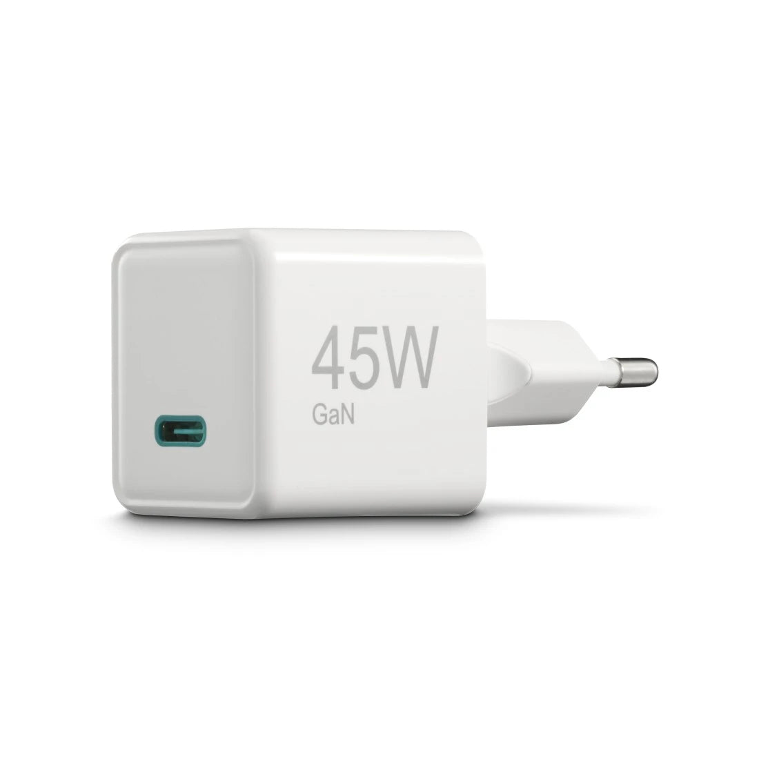 Hama 00201983 USB-Ladegerät 45 W – USB-C×1 – PD 3,0, QC 3,0, GaN – Weiss