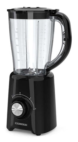 Melissa Standmixer 16180134 – 1,5 l, 800 W, spülmaschinenfest – schwarz