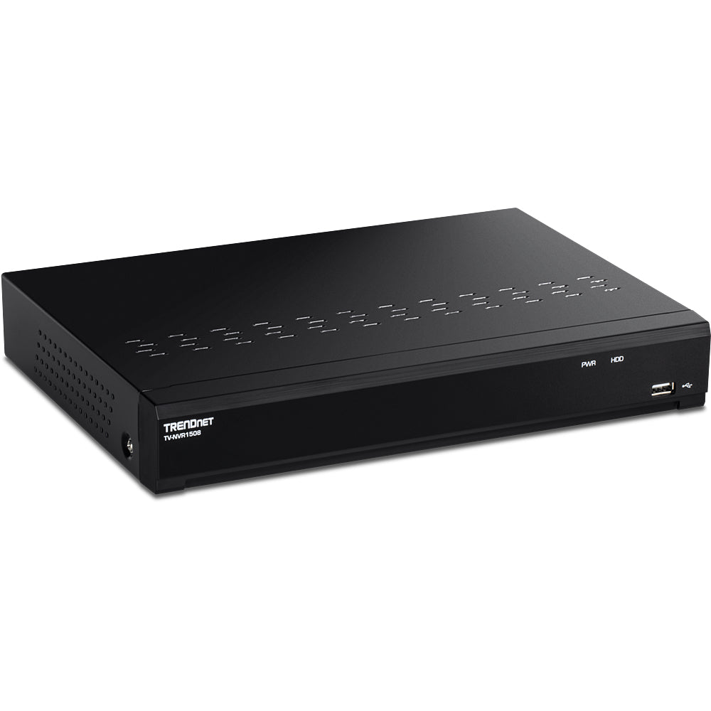 Trendnet TV-NVR1508 NVR – 8 Kanäle – 4K – PoE 8×, 56 W – 12 TB SATA – HDMI
