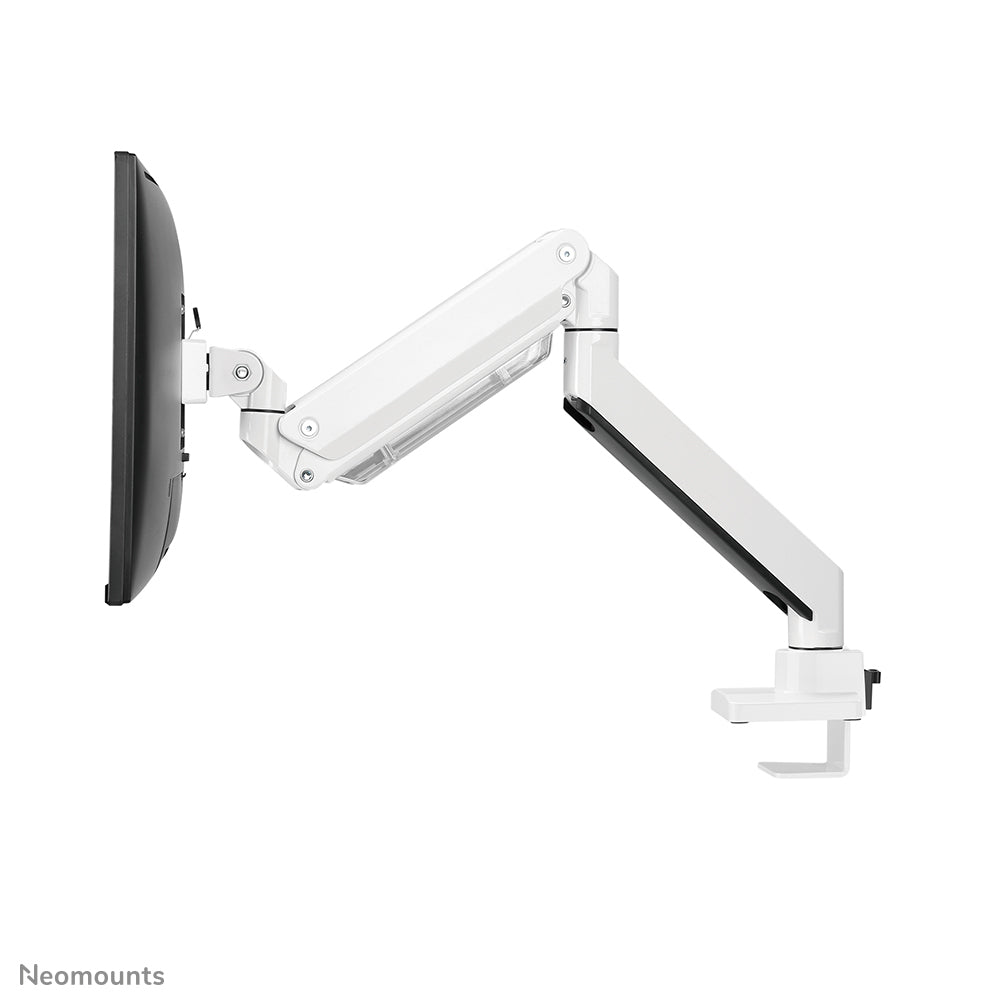 Neomounts NM-D775 Whiteplus – Monitorarm, Tischdurchführung, bis 49", höhenverstellbar, neigbar