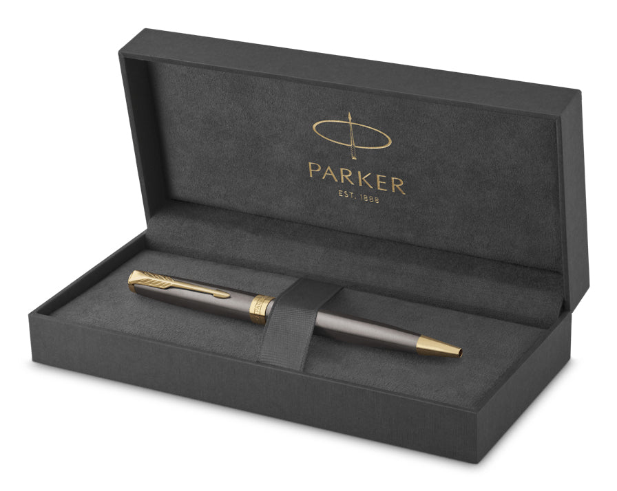 Parker Kugelschreiber – Grau, Metall