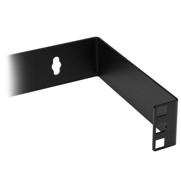 StarTech.com 19" Rangierpanel, 1U, Wandmontage, mit Scharnier, 501×152×44 mm – Schwarz