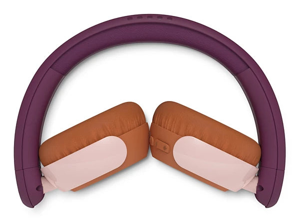 Philips TAK4200MP/00 – Duo Headset, On-Ear – Bluetooth, Lautstärkebegrenzung 85 dB – Magenta/Violett – bis 45h