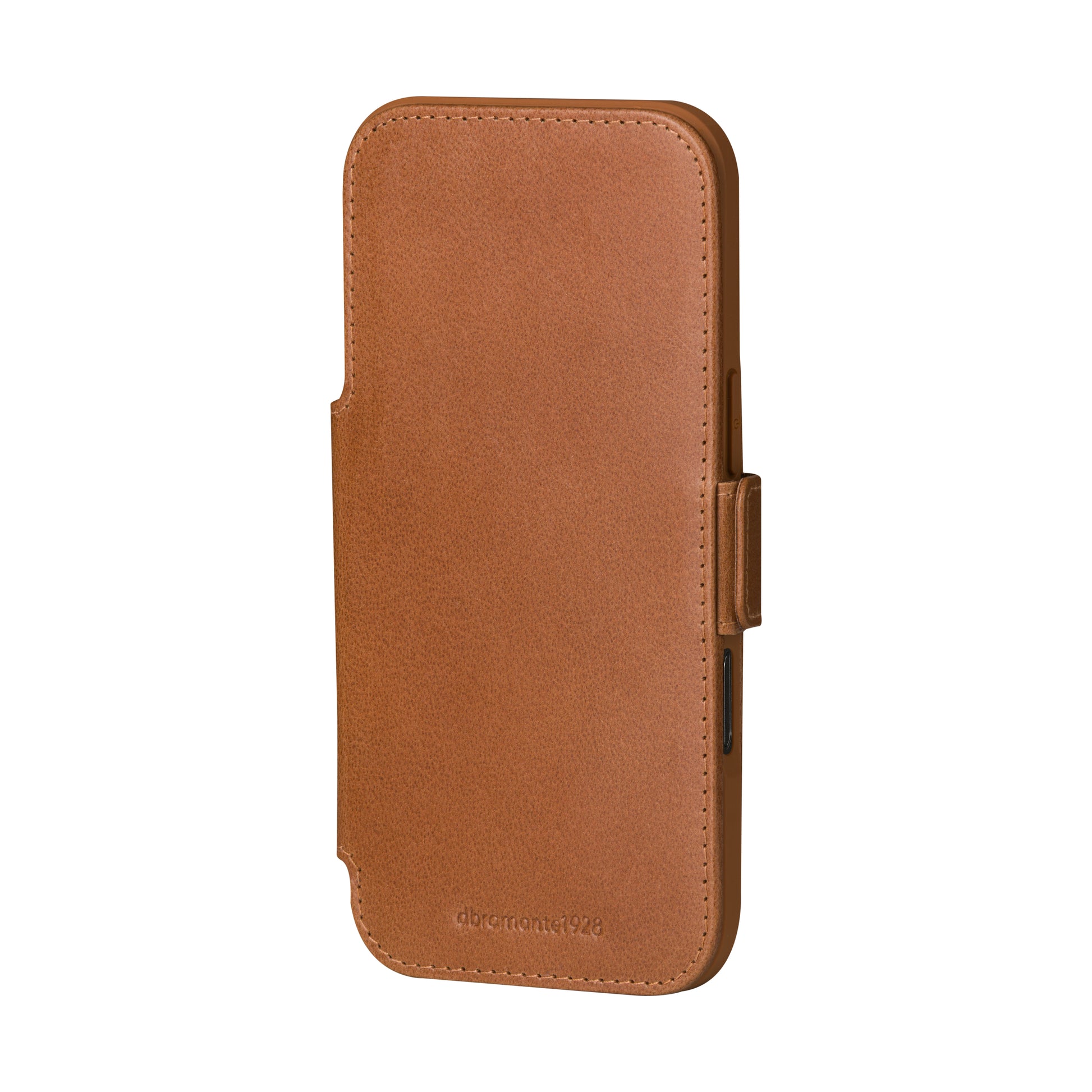 dbramante1928 Wallethülle – für Apple iPhone 17 Air, mit Ständer, 3 Kartenfächer, Recycling-Kunststoff, Beige