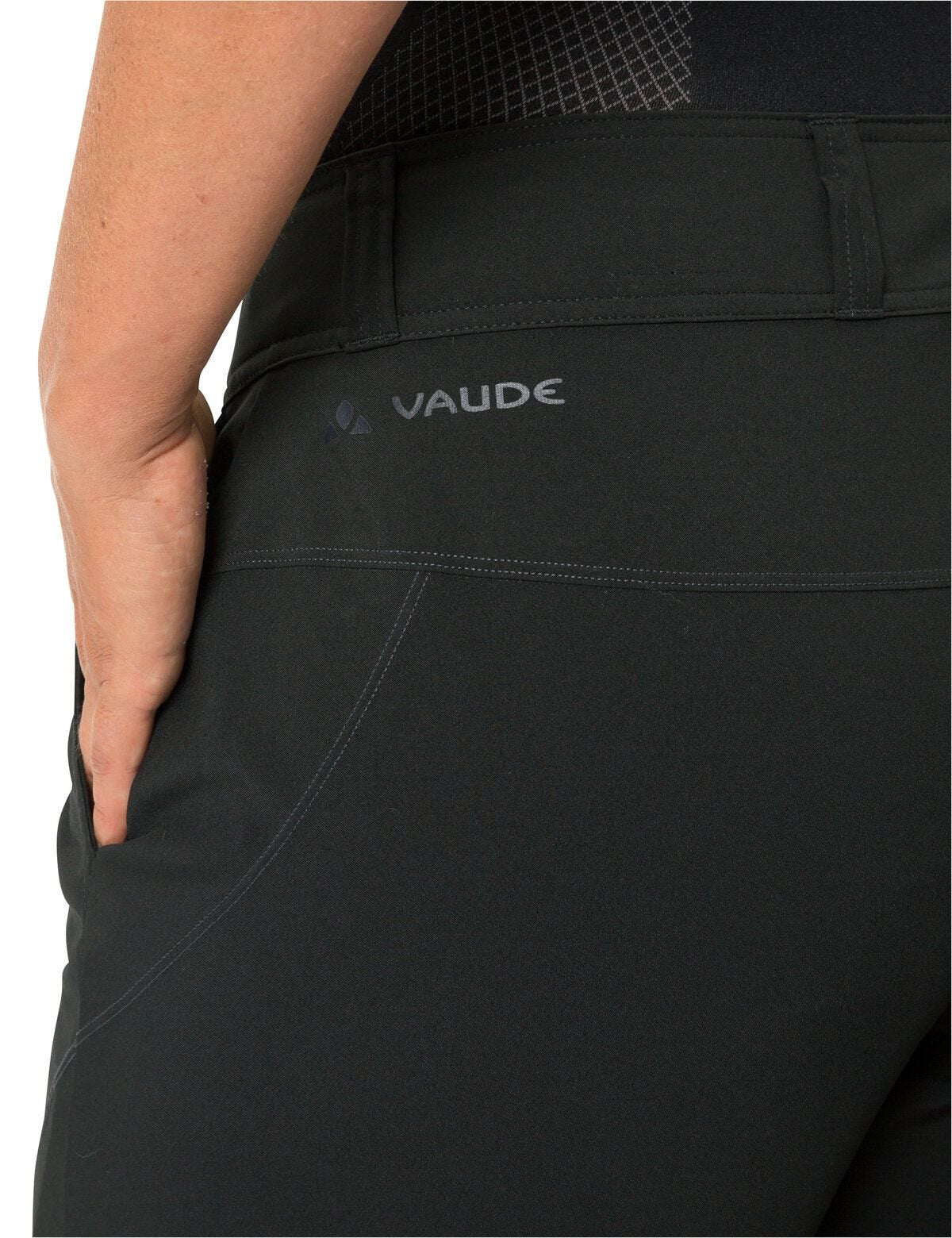 VAUDE Damen-Bermuda Ledro – schwarz, Grösse 36