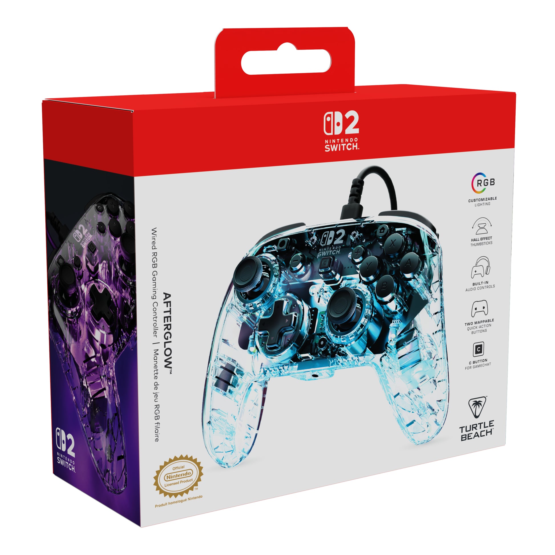 Turtle Beach TBC-8004 – Gamepad – USB (Typ-C, kabelgebunden), für Nintendo Switch (inkl. Switch 2 & OLED)