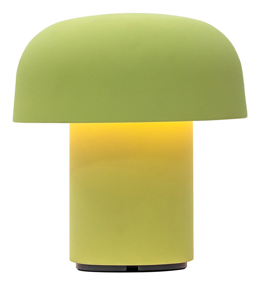 Kooduu Tischleuchte SENSA – LED, 60 lm, 2700 K, dimmbar, Akku – Moosgrün