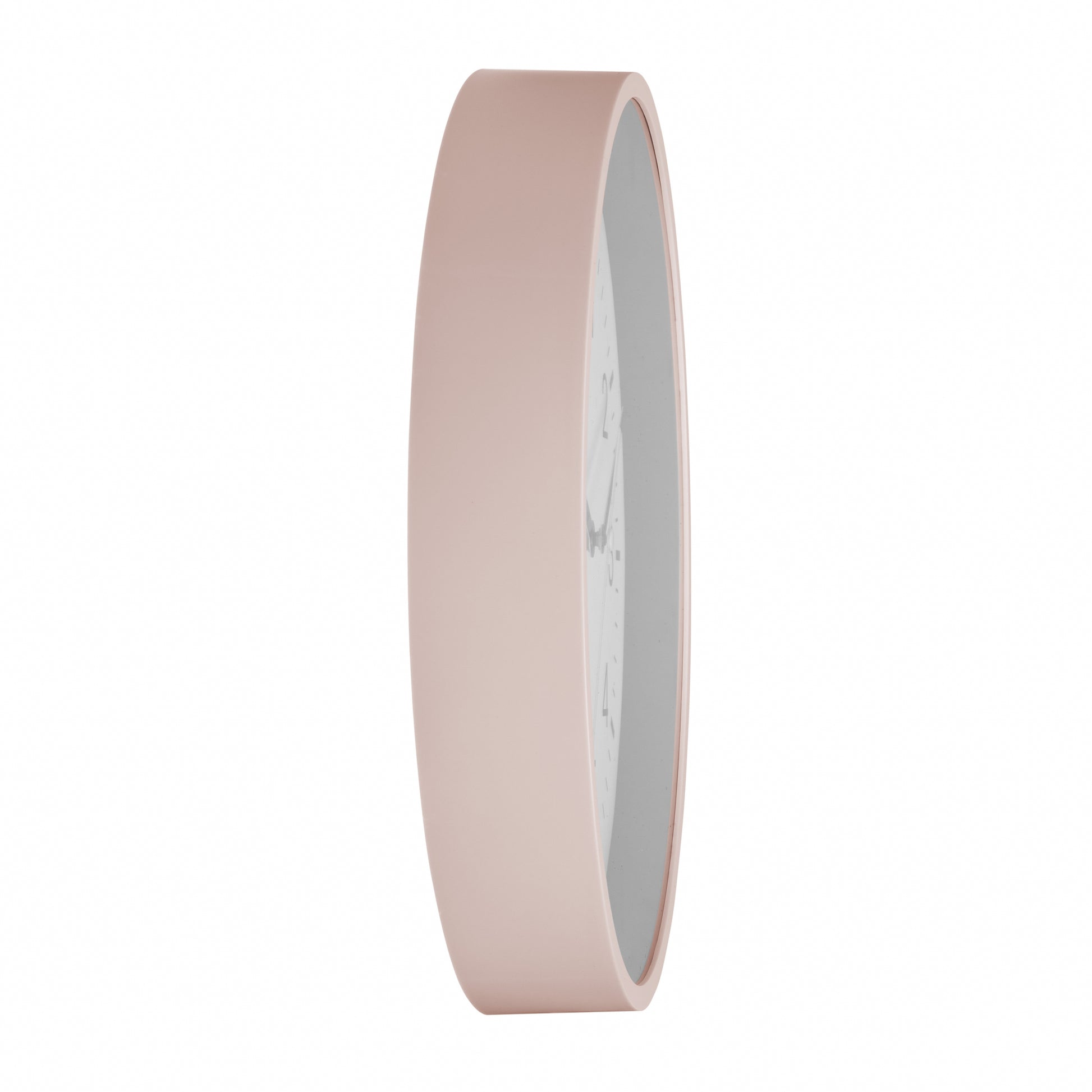 TFA-Dostmann TFA Dostmann Wanduhr – Funk, analog, Ø 24,5 cm, Rosa
