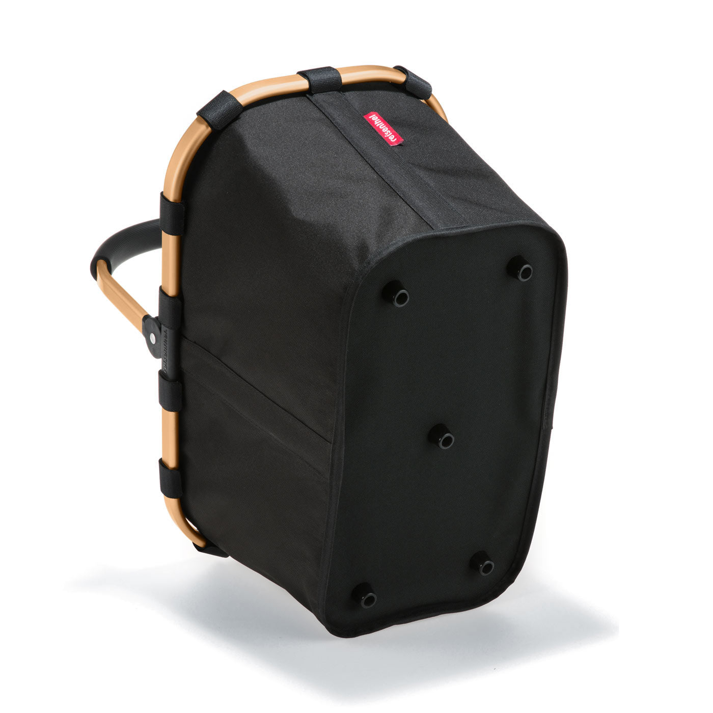 Reisenthel Stofftasche, Polyester, Schwarz/Gold, 480×290×280 mm