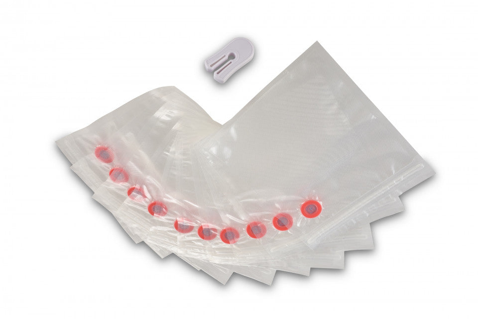Solis Zip-Vakuumierbeutel – 26 × 35 cm, 10 Beutel
