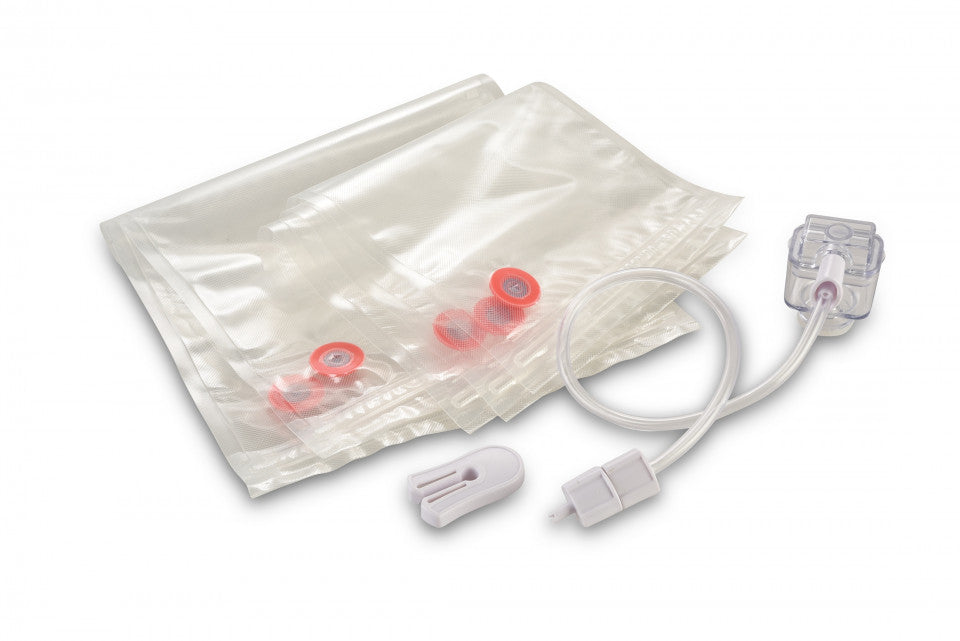 Solis Vakuumierbeutel Zip Starter Kit – 20 × 23 cm (3x), 26 × 35 cm (2x), 5 Beutel