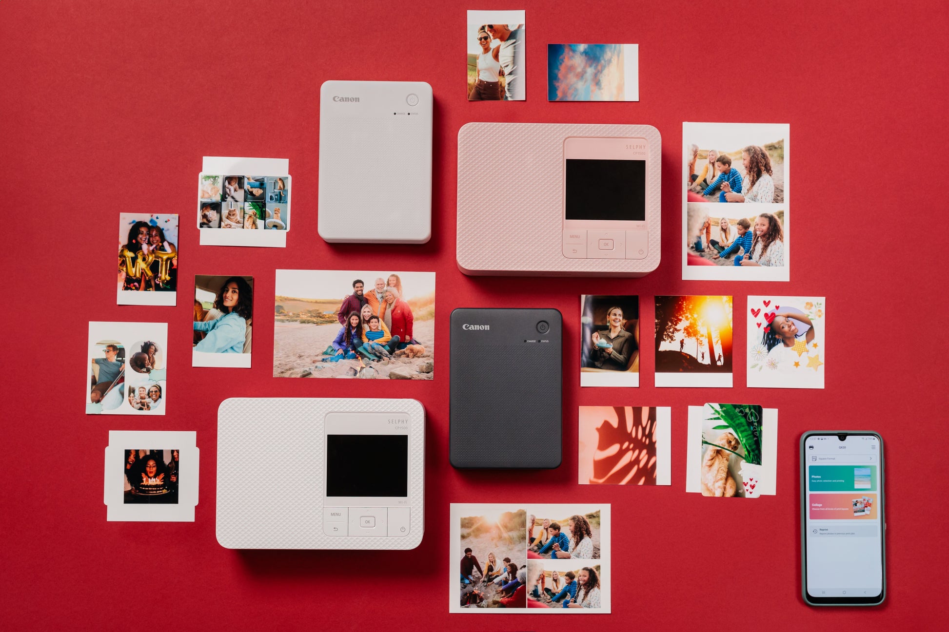 Canon SELPHY QX20 – Sublimationsdrucker, Farbe, WLAN/USB, 287 × 287 dpi