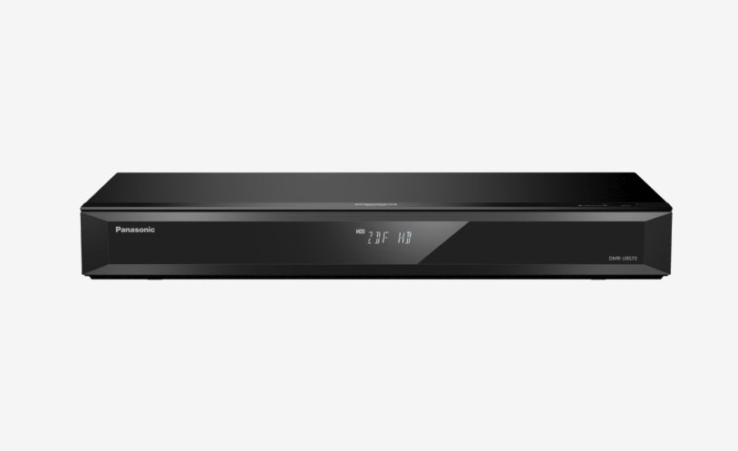 Panasonic DMR-UBS70EGK – Blu-ray-Recorder, USB, DVB-S2, 4K, Schwarz
