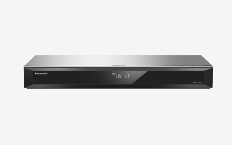 Panasonic DMR-UBS70EGS – Blu-ray-Recorder, 4K UHD, 500 GB, Silber