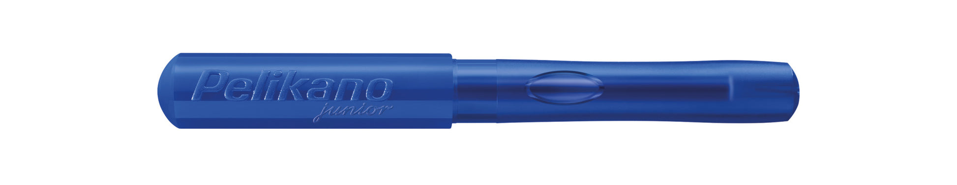 Pelikano junior – L Feder – für Linkshänder – blau – Patronen