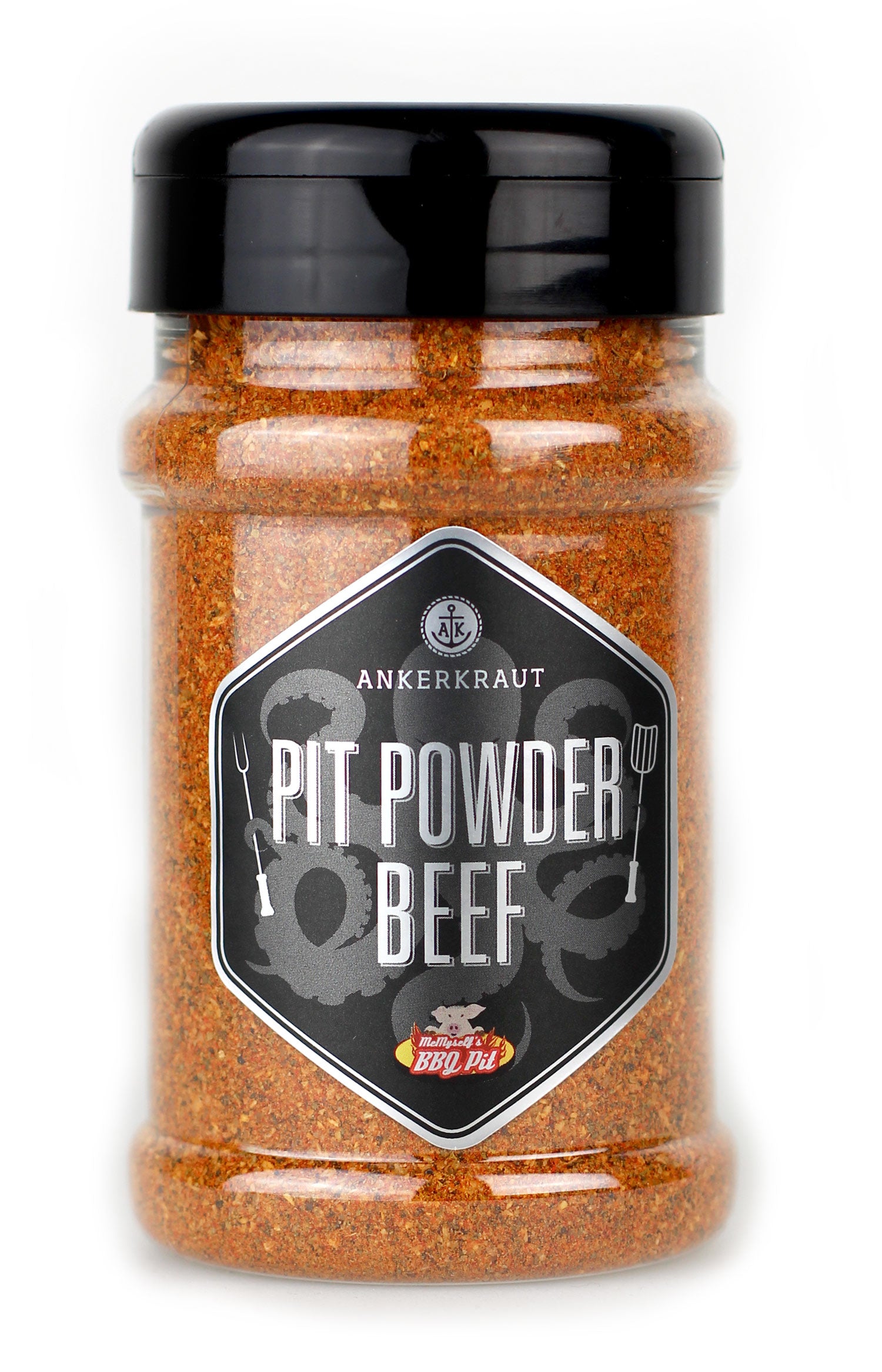 Ankerkraut Gewürzmischung Pit Powder Beef Pulver – 210 g