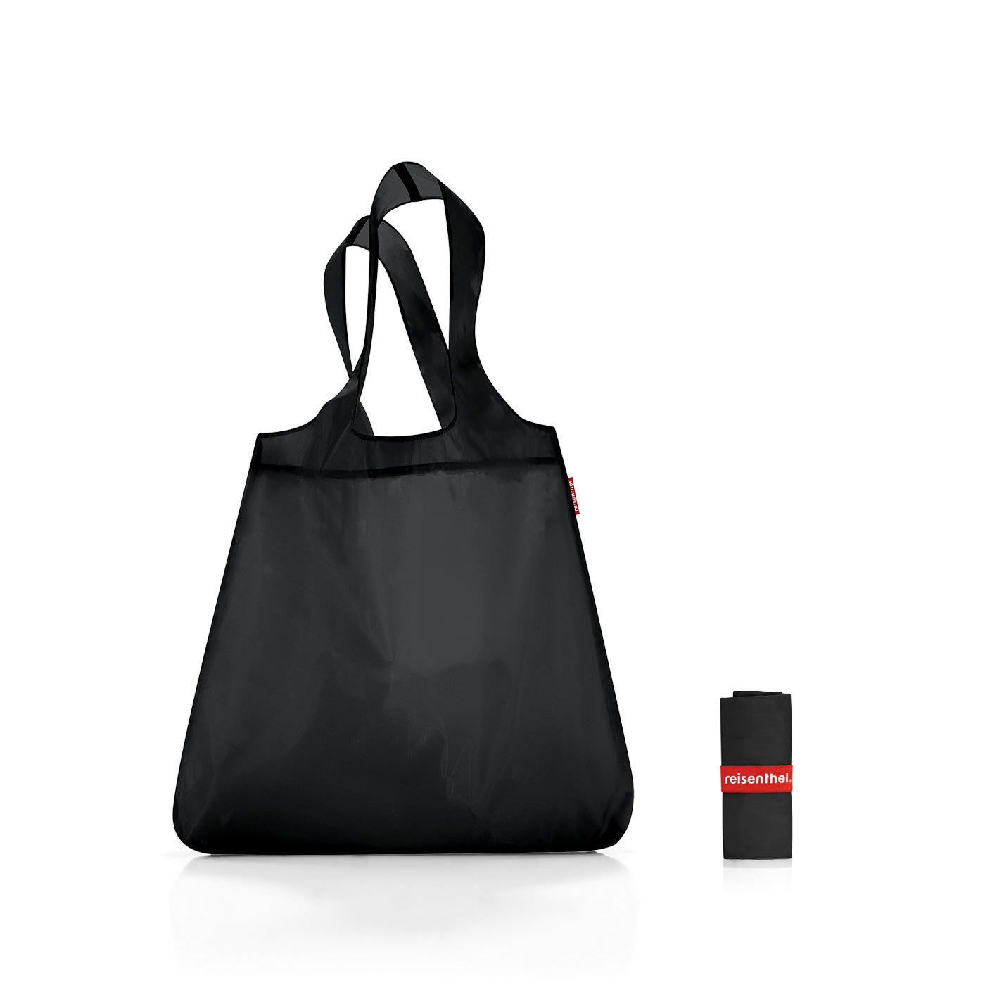 Reisenthel Stofftasche, Polyester, Schwarz, 435×600×70 mm