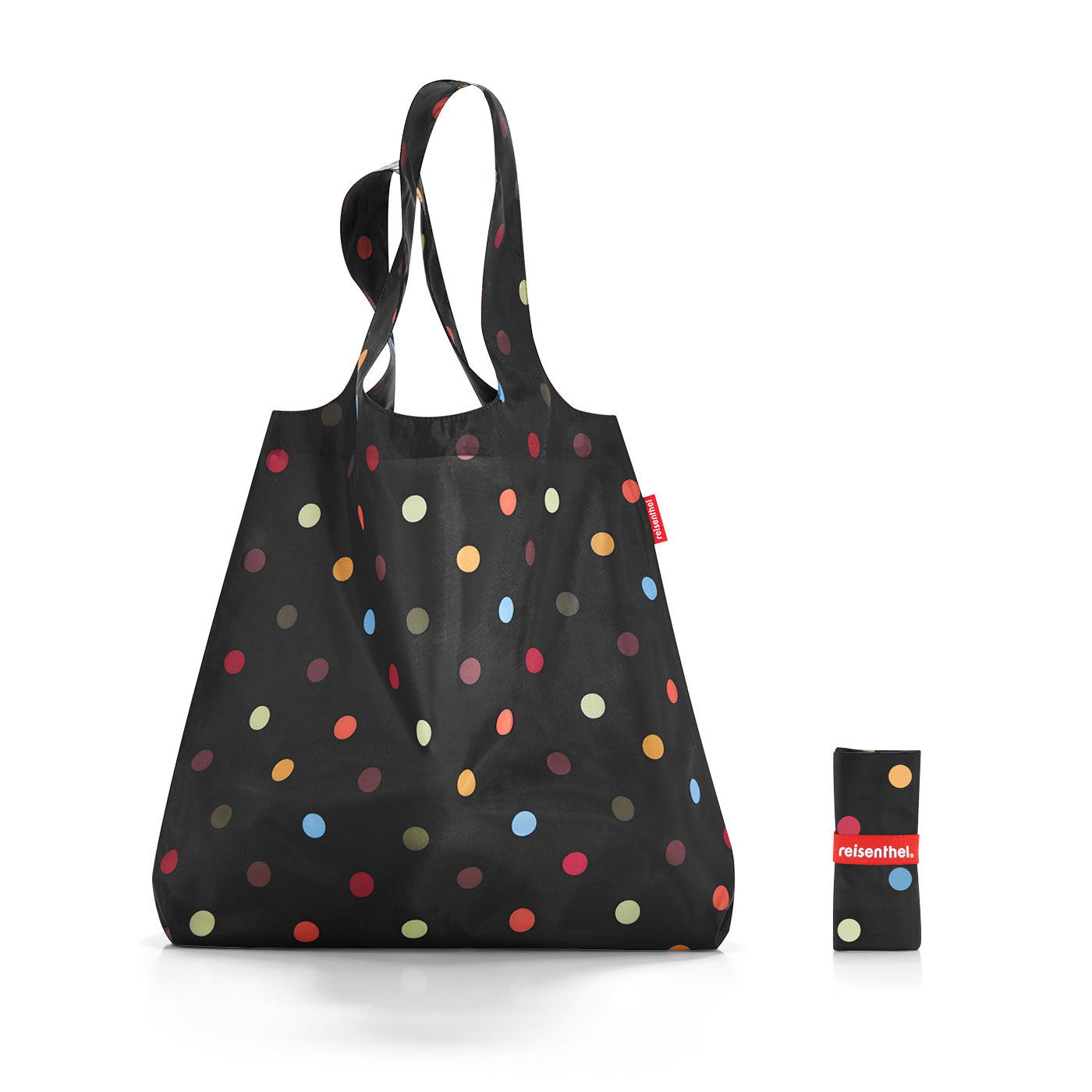 Reisenthel Stofftasche, Polyester, Motiv Punkte, 435×600×70 mm
