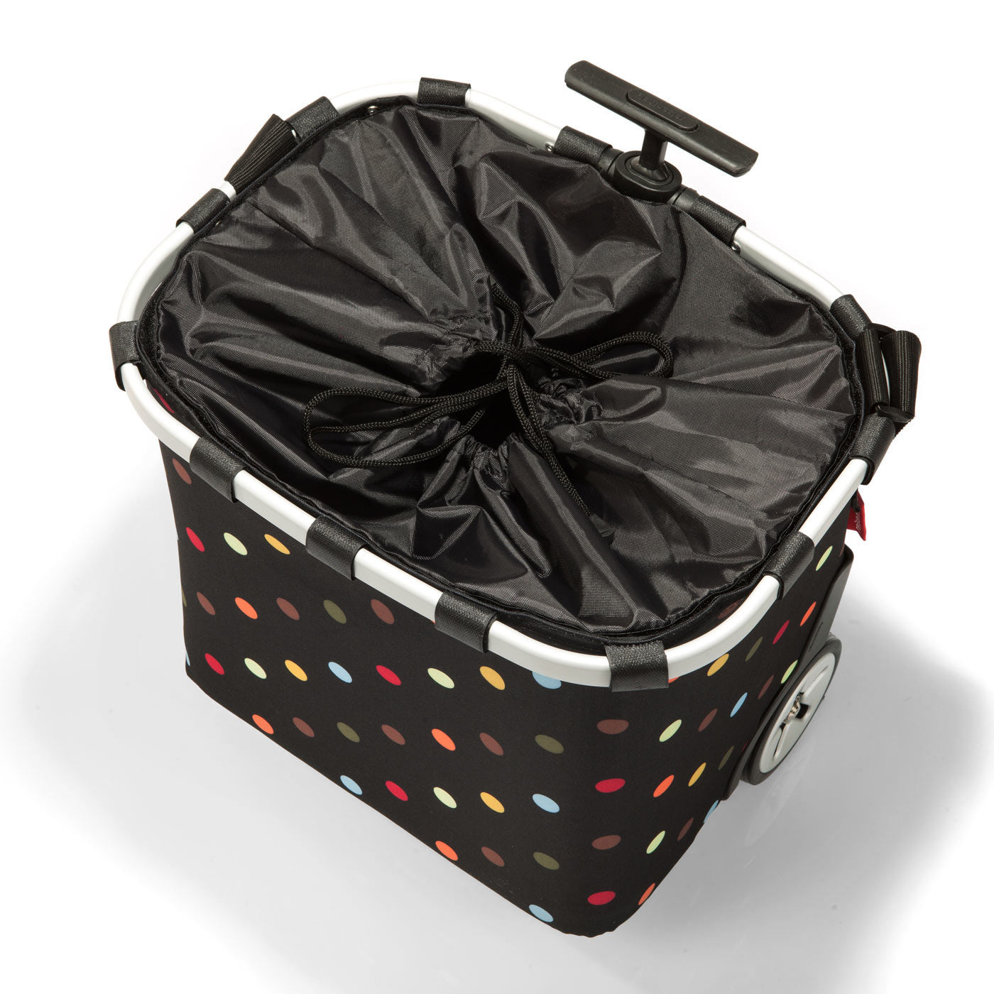Reisenthel Stofftasche, Polyester, schwarz, mehrfarbig, 420×475×320 mm, verstellbarer Griff