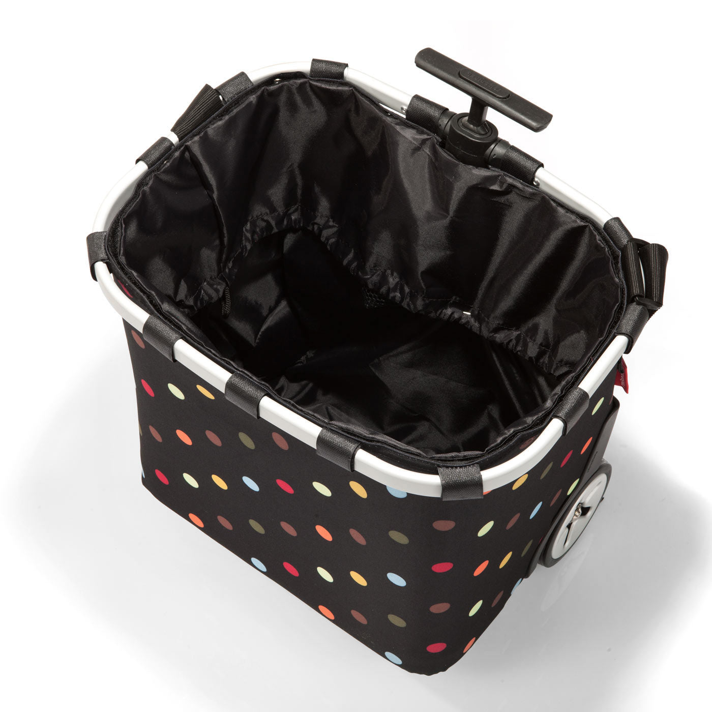 Reisenthel Stofftasche, Polyester, schwarz, mehrfarbig, 420×475×320 mm, verstellbarer Griff