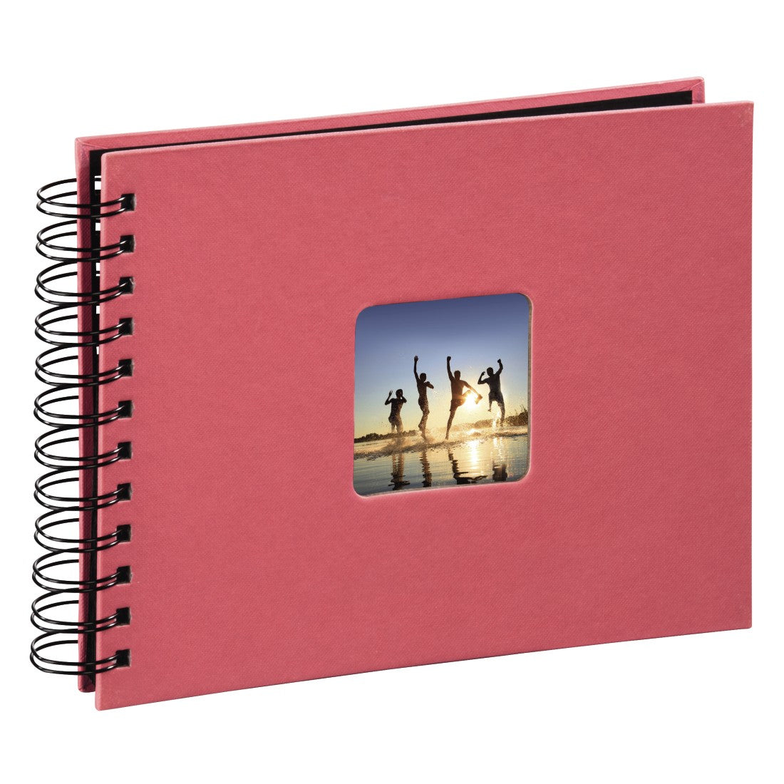 Hama Fotobuch – für 240 × 170 mm, Flamingo, mit Pergaminzwischenblättern, Papier
