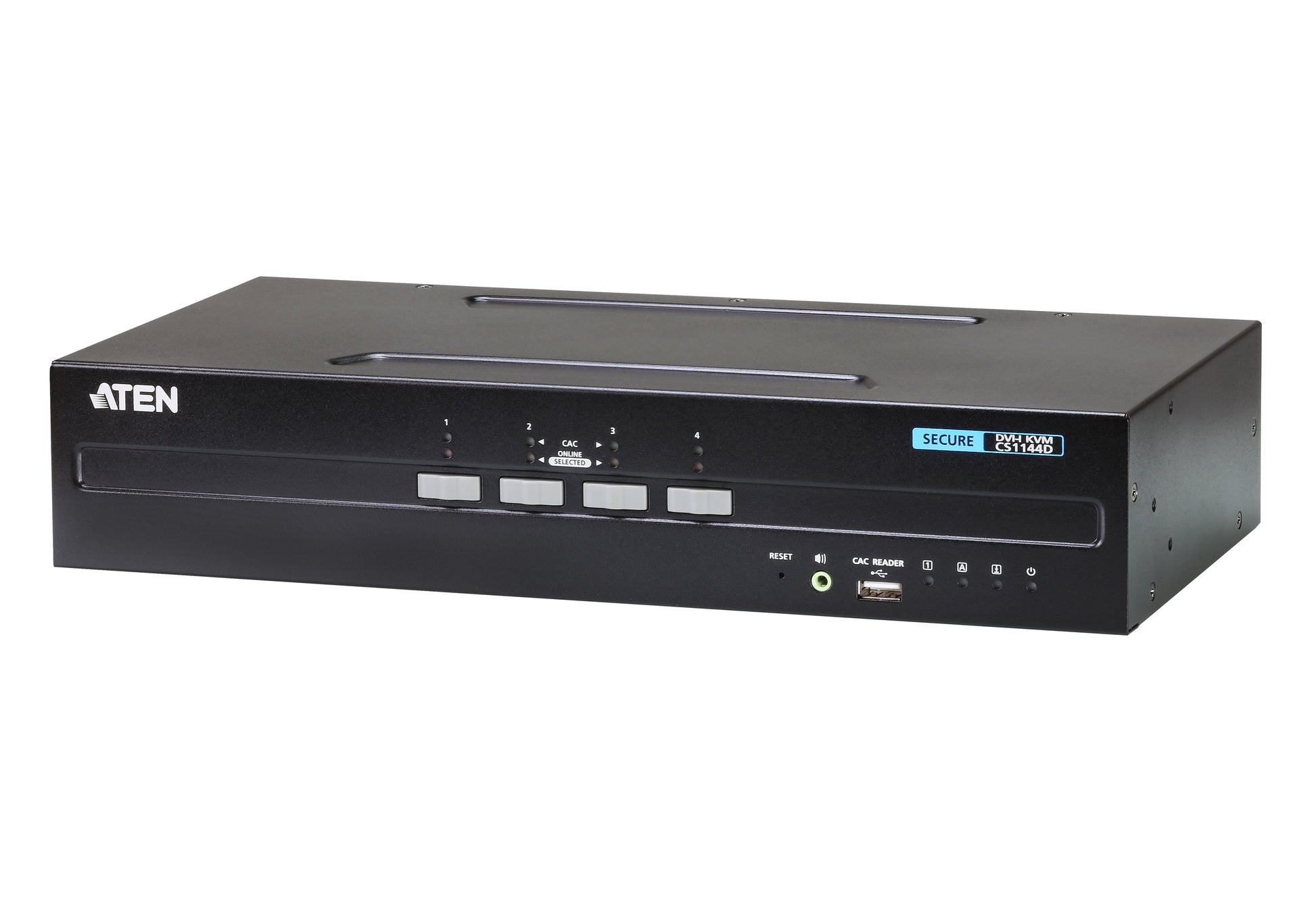 ATEN CS1144D KVM-Switch – DVI-I (4K), 2× USB-A