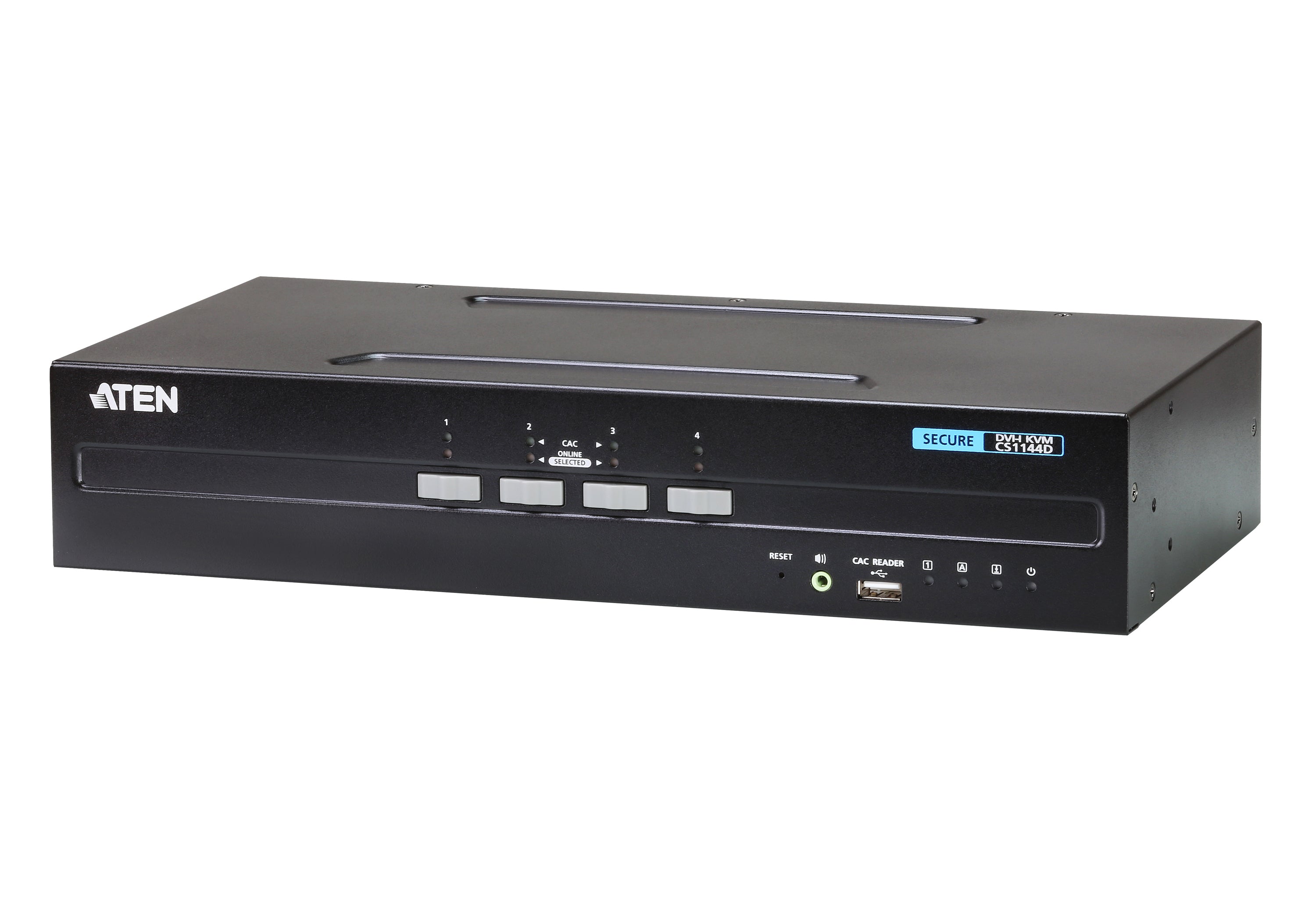 ATEN CS1144D KVM-Switch – DVI-I (4K), 2× USB-A