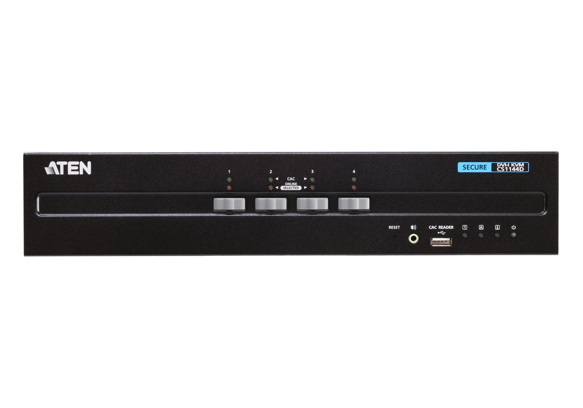 ATEN CS1144D KVM-Switch – DVI-I (4K), 2× USB-A