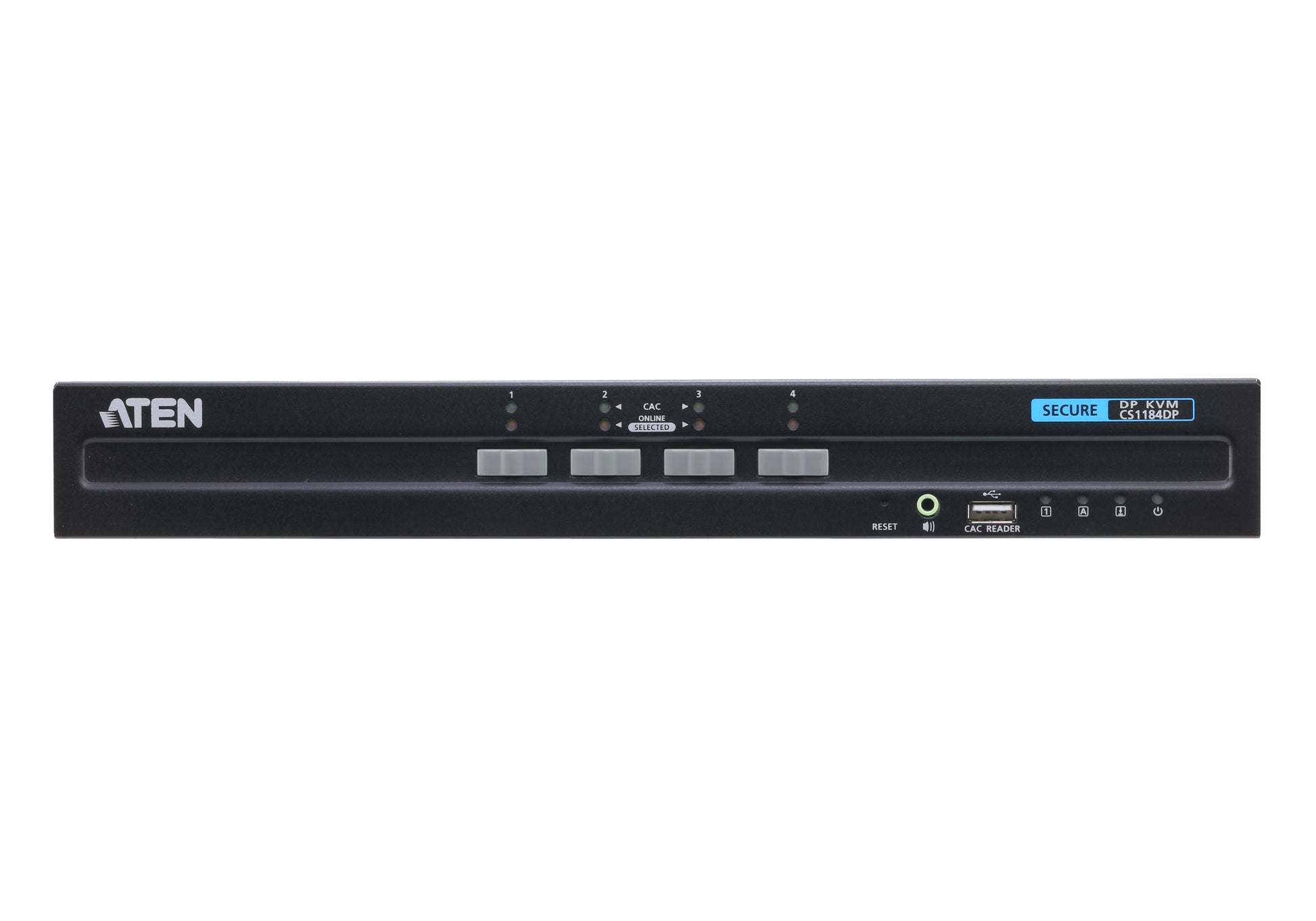 ATEN CS1184DP – KVM-Switch – 4-Port, DP – 3840 × 2160 @ 30 Hz, Audio