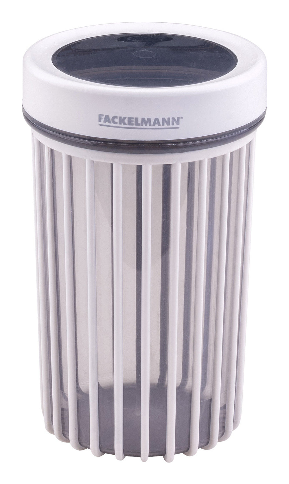 Fackelmann Vorratsdose 1,1 l, Ø 11 × 18 cm, Polypropylen (PP), Grau