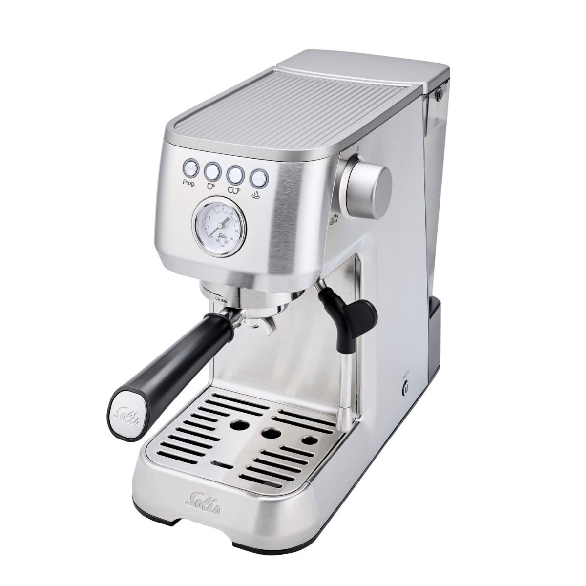 Solis Barista Perfetta+ 1170 Espressomaschine (Siebträger) – 15 bar, 1,7 l, Dampfdüse, 18,7 × 32,1 × 37,2 cm