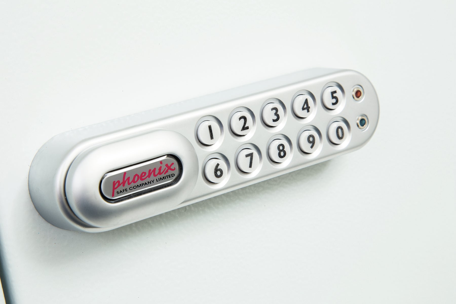 Phoenix Safe Co. KC0601E – Schlüsselkasten, für 42 Schlüssel, Elektronikschloss, Grau, 270 × 80 × 350 mm