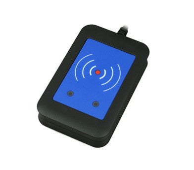 2N Externer USB-RFID-Leser – 56 × 88 × 18 mm, schwarz