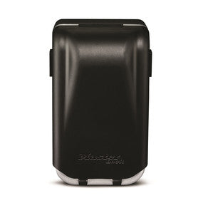 Master Lock Schlüsselsafe 5425EURD – Elektronikschloss – 72 × 52 × 126 mm – Wassergeschützt – Wandmontage – Grau