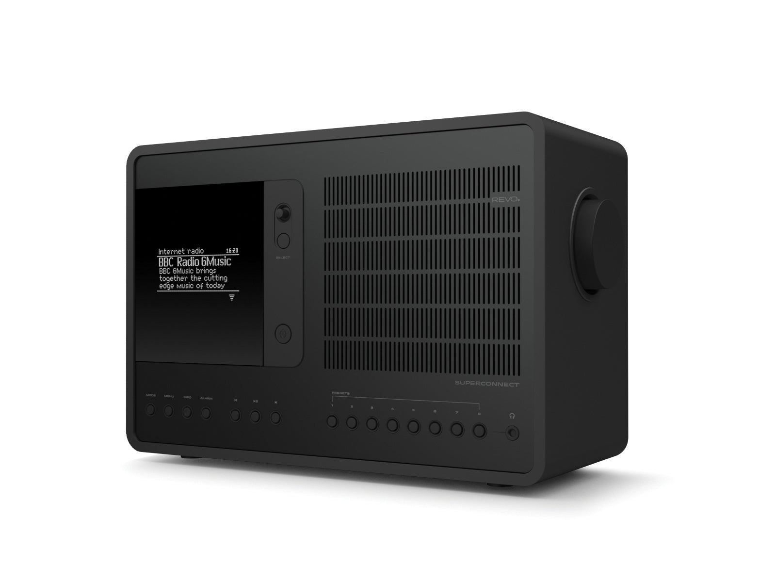 Revo SuperConnect Shadow Edition – OLED-Display, Bluetooth